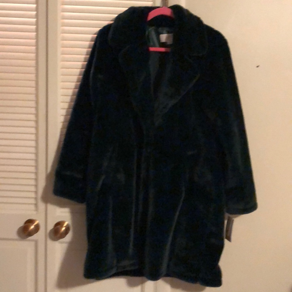 Michael Kors faux fur 3/4 length winter jacket
